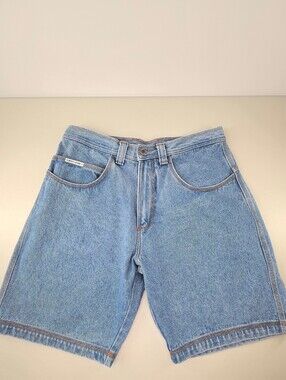 Vintage Acme Bilt Clothing USA Denim Shorts Skate Baggy Jean Shorts Jorts 34W XL